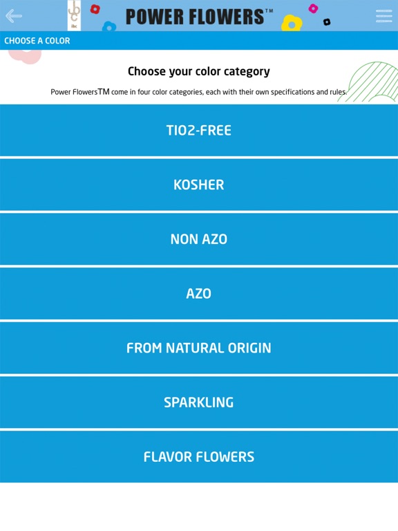 Power Flowers iPad screenshot 3 - Food & Drink app