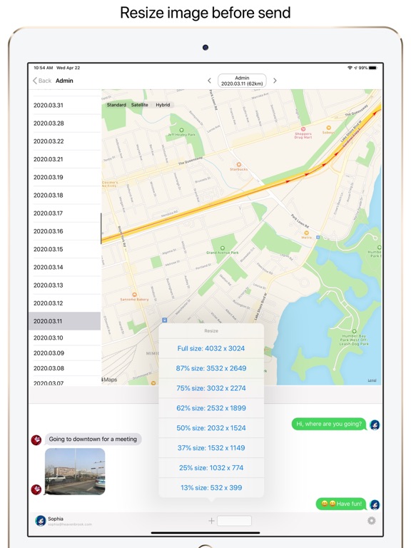 Screenshot #6 pour GPS Traqueur+