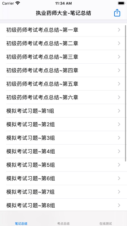 执业药师考试大全