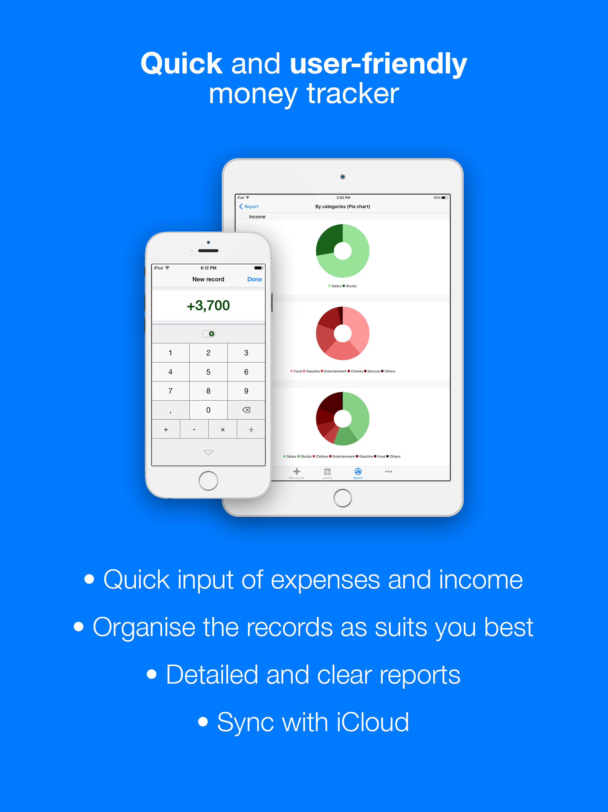 Filki - Expenses and Income