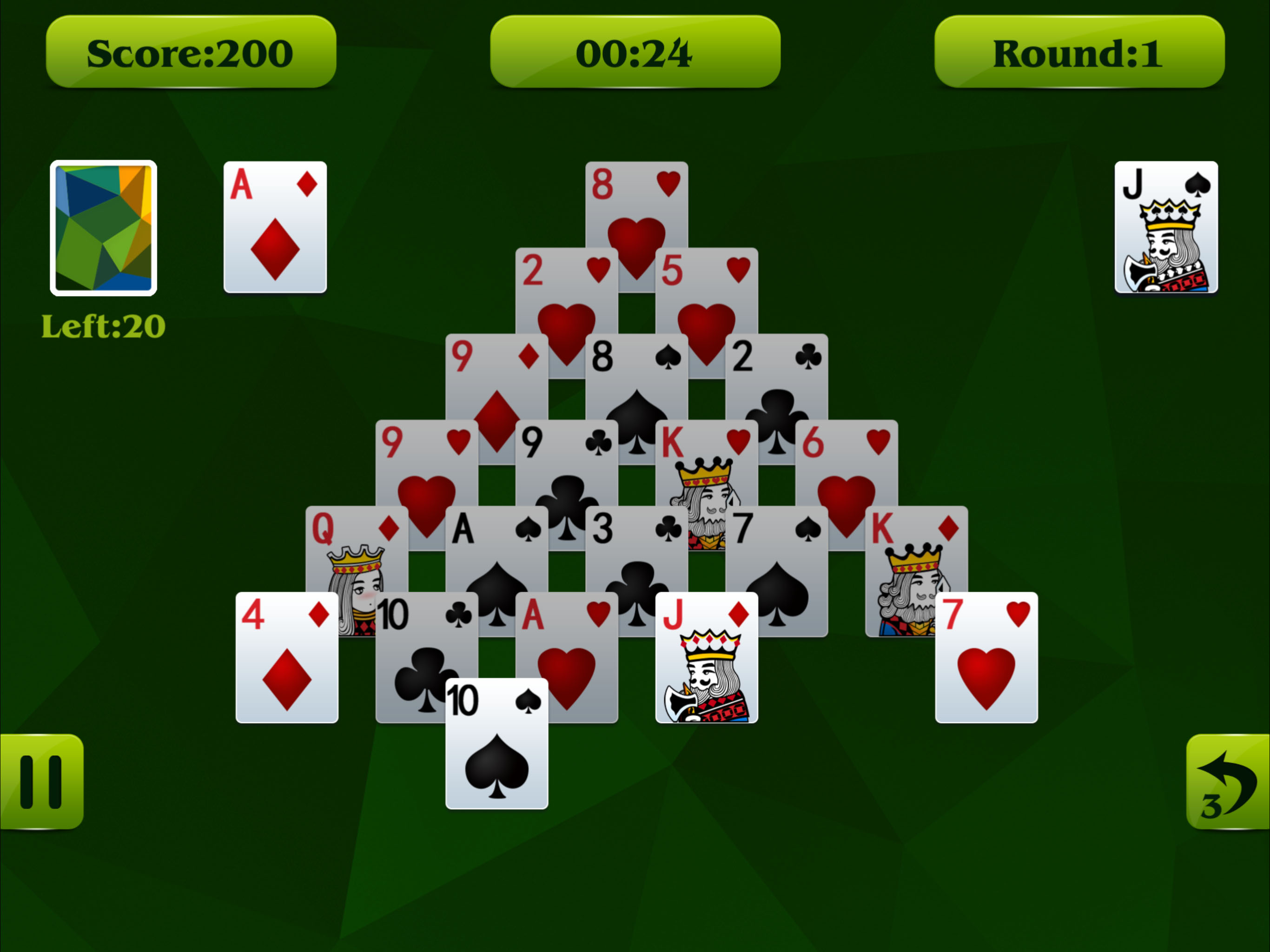 .Pyramid Solitaire