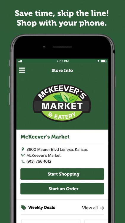 McKeever's Mobile Checkout