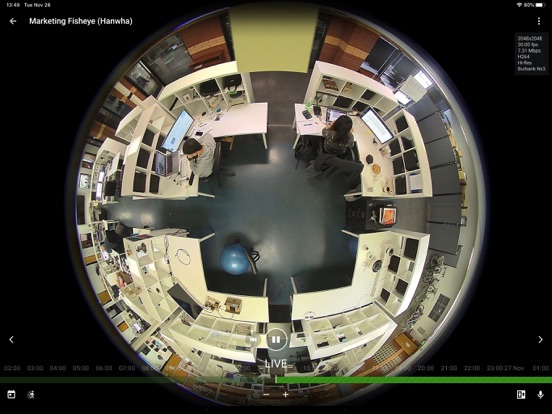 Nx Witness Mobile iPad screenshot 5 - Business app