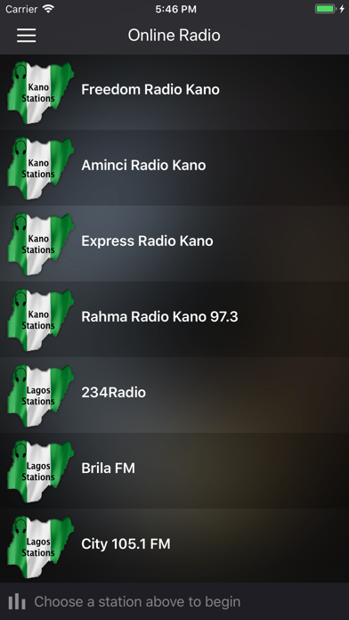 Screenshot #2 pour Online Radio Nigeria