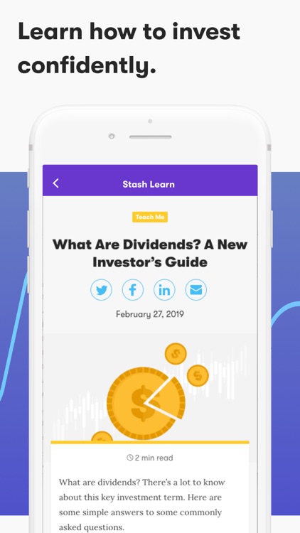 Stash: Invest. Learn. Save. screenshot-3
