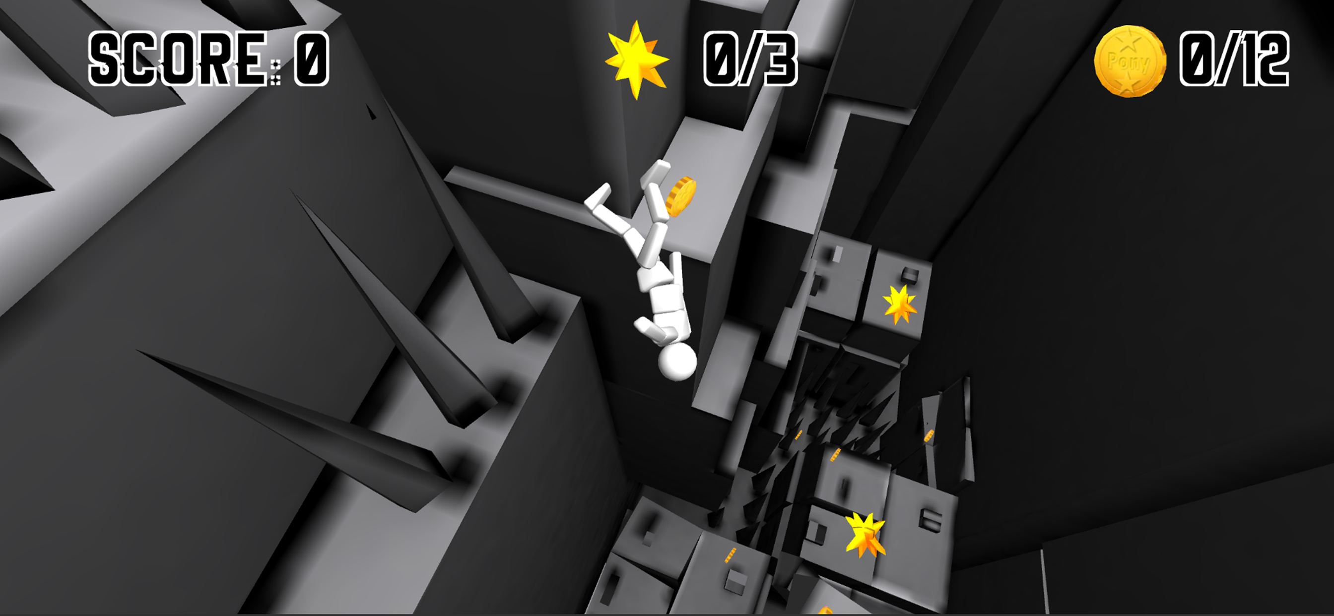 Ragdoll Physics: Push Stickman