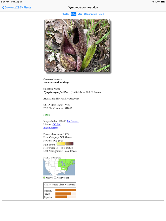 Screenshot #6 pour Pennsylvania Wildflowers