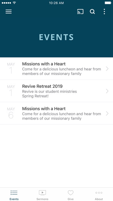 Highland Park Baptist Church Screenshot