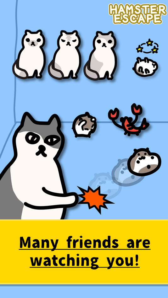 #2. Hamster Escape Game (iOS) 由: Yoku Takahashi