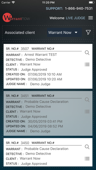 WarrantNow screenshot 3