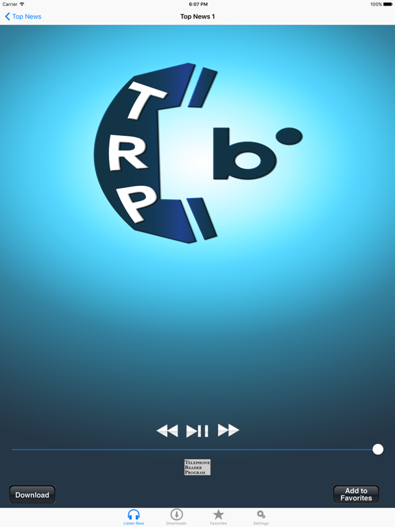 TRP News iPad screenshot 3 - News app