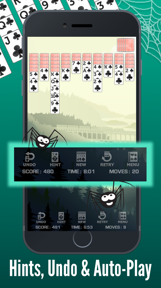 #5. Spider Solitaire Classic ◆ (iOS) 由: Do More Mobile, LLC.