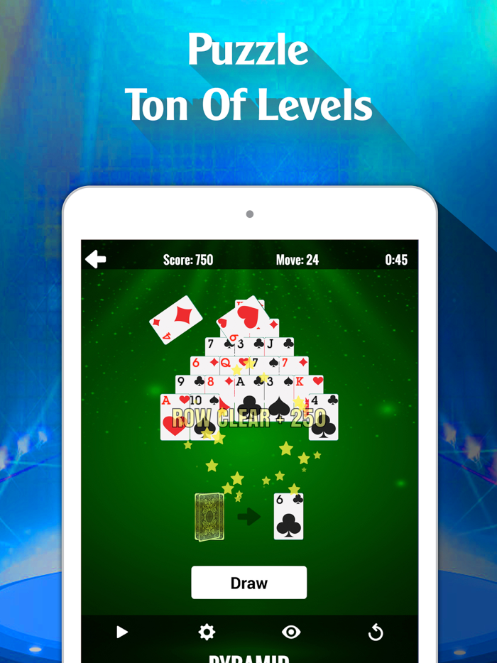 Pyramid Solitaire Card Classic