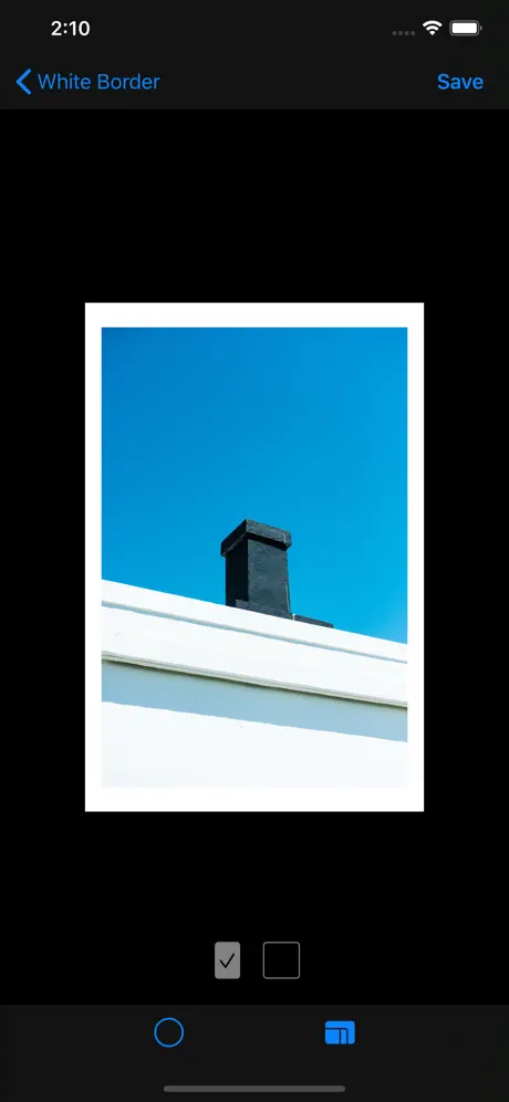 White Border