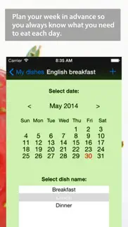 easy calorie counter / tracker iphone screenshot 3