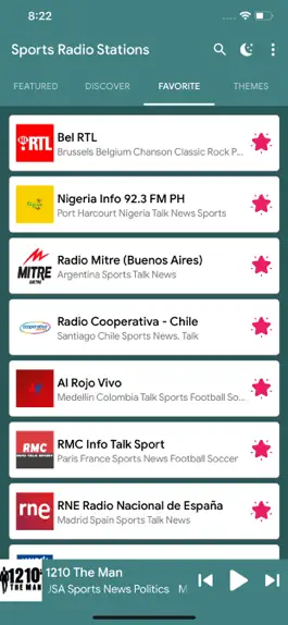 Game screenshot Sports Radio Stations Online hack