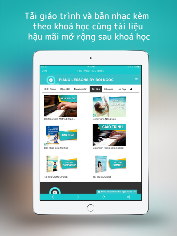 Screenshot #6 pour HỌC PIANO TRỰC TUYẾN