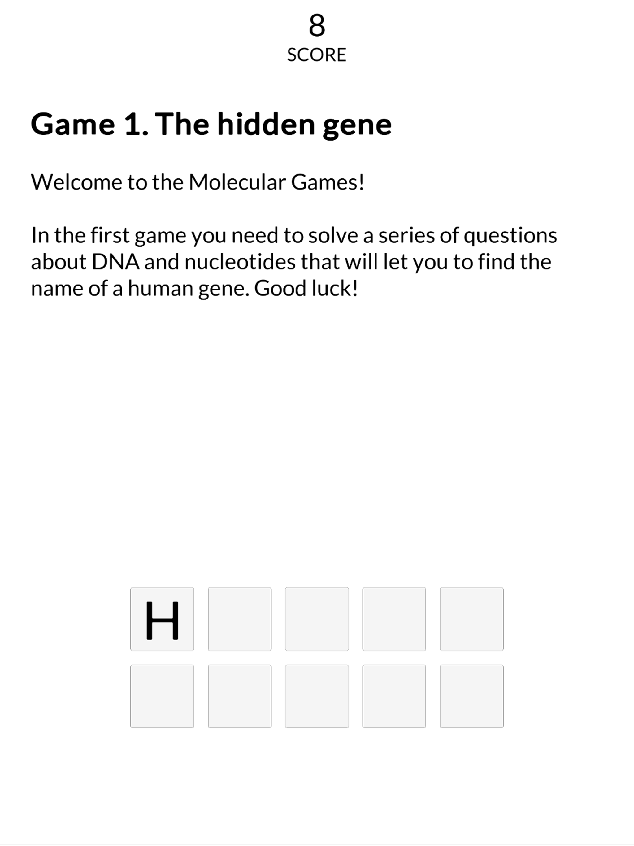 Molecular Games screenshot 8