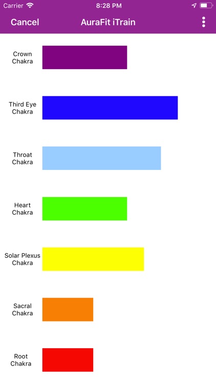 AuraFit System - iTrain App screenshot-3