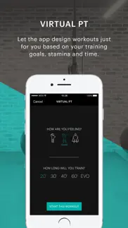 evomove workouts iphone capturas de pantalla 3