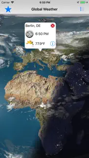 global-weather iphone screenshot 2