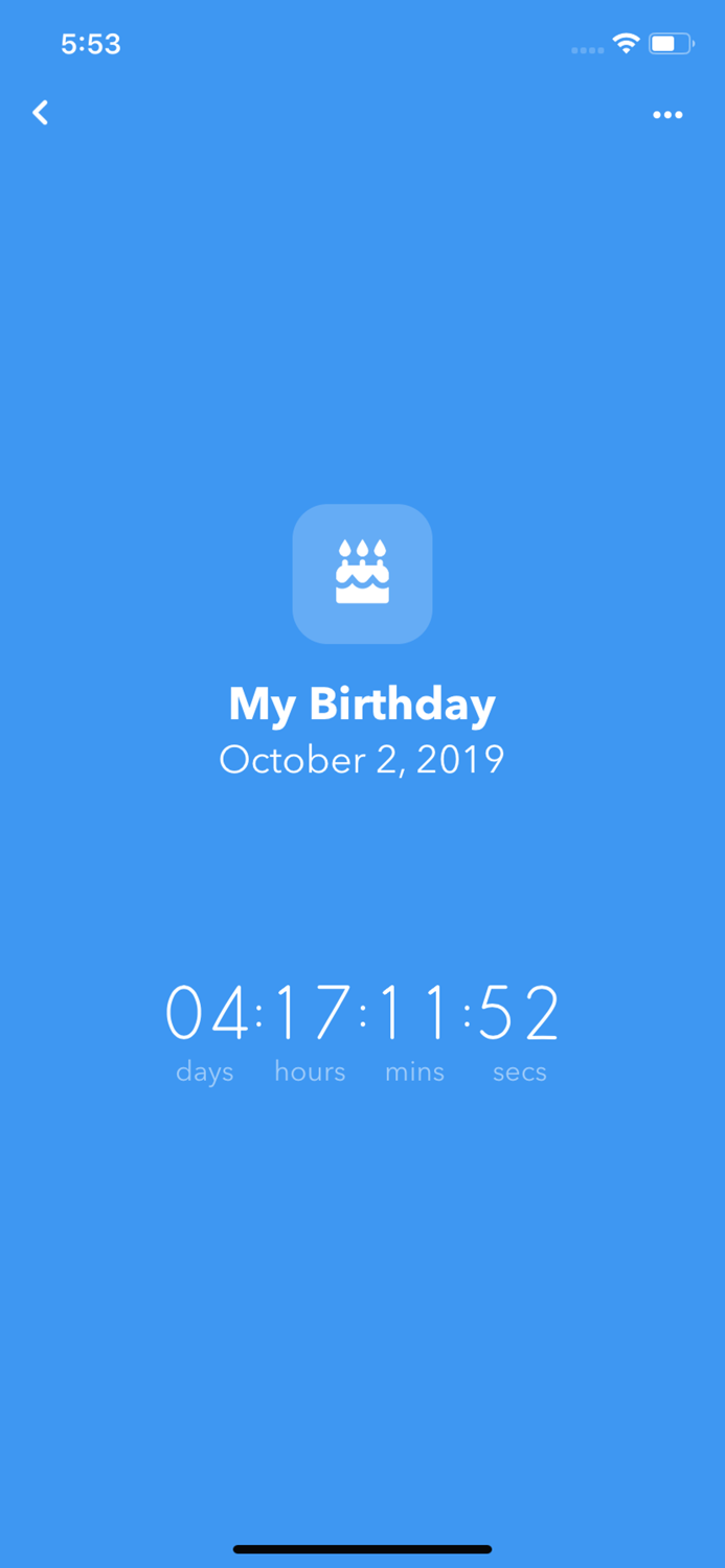 Countdown Days - Day Count