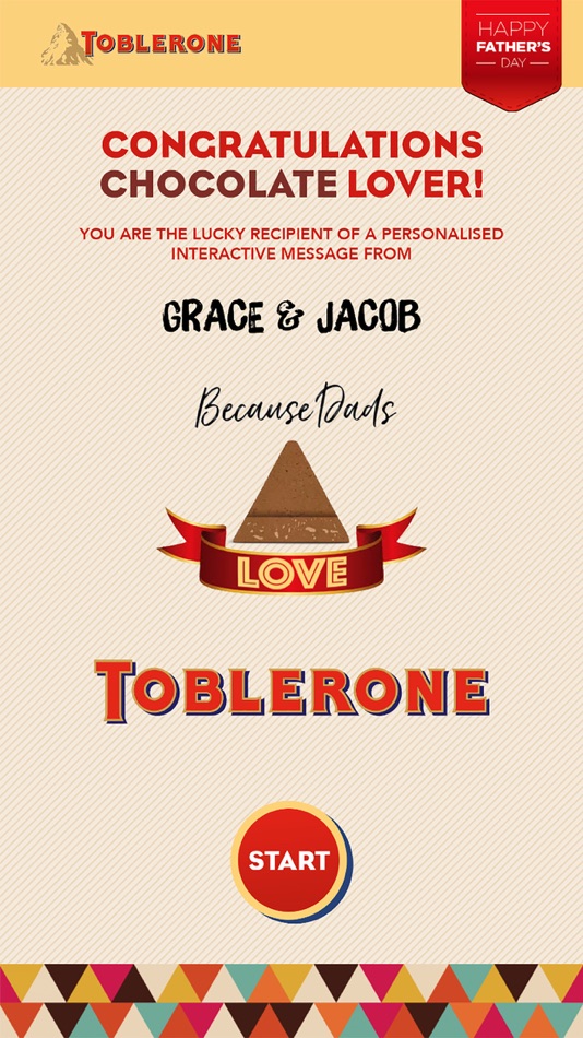 #4. My Toblerone (iOS) 来自: Spark Emerging Technologies Ltd