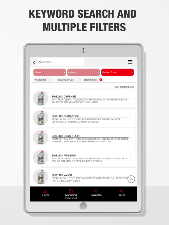 Phillips 66 Lubricants Source iPad screenshot 5 - Business app