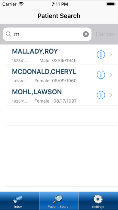 App screenshot