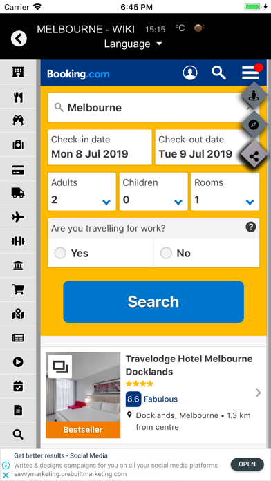 Screenshot #1 pour Melbourne - Wiki