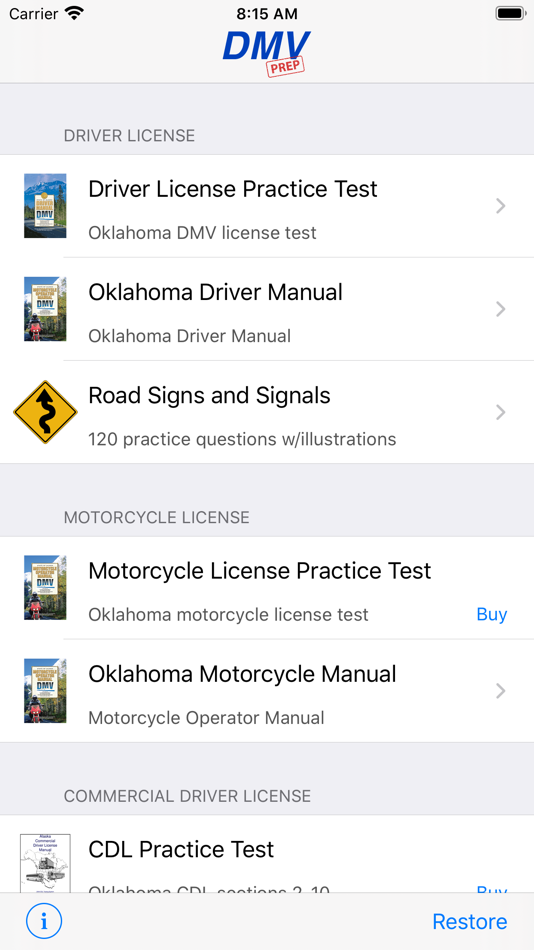 Oklahoma DMV Test Prep - 5.4 - (iOS)