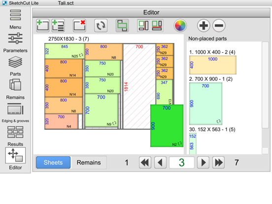 SketchCut Lite iPad screenshot 5 - Business app