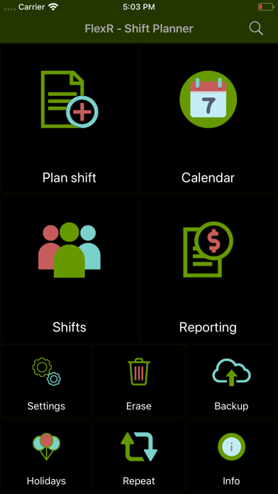 FlexR (Shift planner) Screenshot