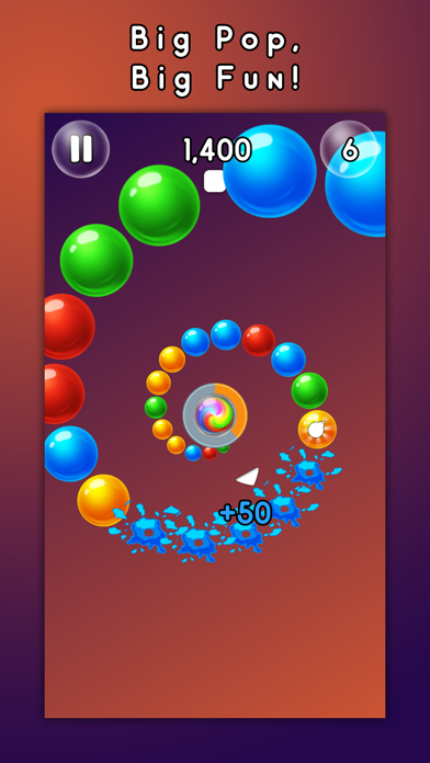 Screenshot #2 pour Vortigo - The Bubble Shooter