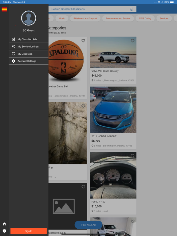 Screenshot #4 pour Student Classifieds