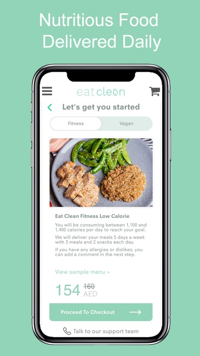 Screenshot #3 pour Eat Clean ME: Food Delivery