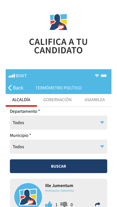 Centro Democrático Screenshot