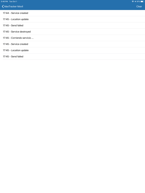 MaxtrackerGPS Client iPad screenshot 3 - Navigation app