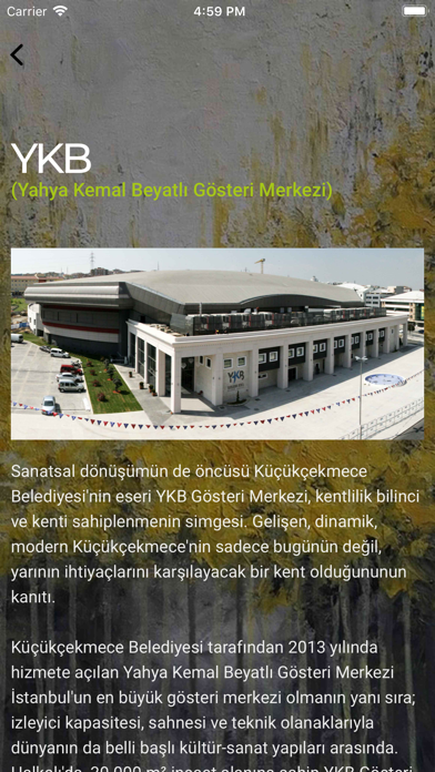 Kültür - Sanat Etkinlikleri iPhone screenshot 8 - News app