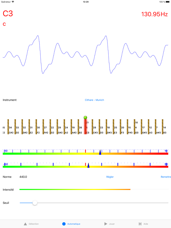 Screenshot #5 pour Tuner de Cithare