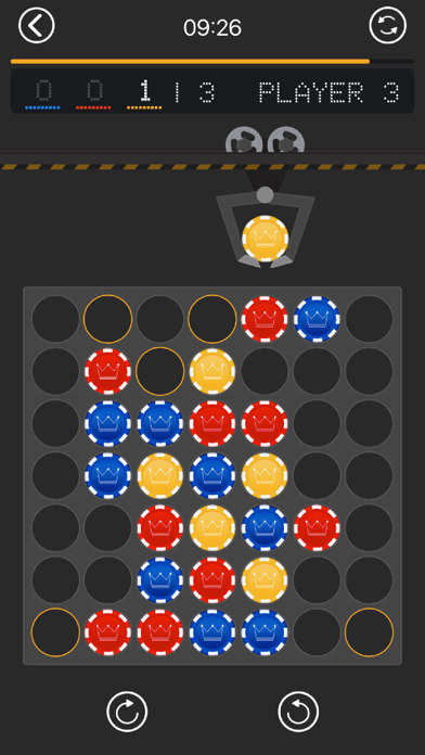 4 in a row. Brain game Screenshot