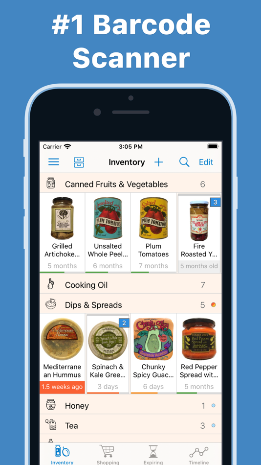 #1. Pantry Check - Grocery List (iOS) 由: Sunroom Labs, LLC