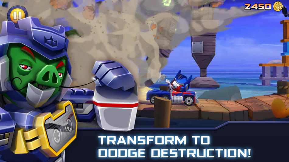 #4. Angry Birds Transformers (iOS) От: Rovio Entertainment Oyj