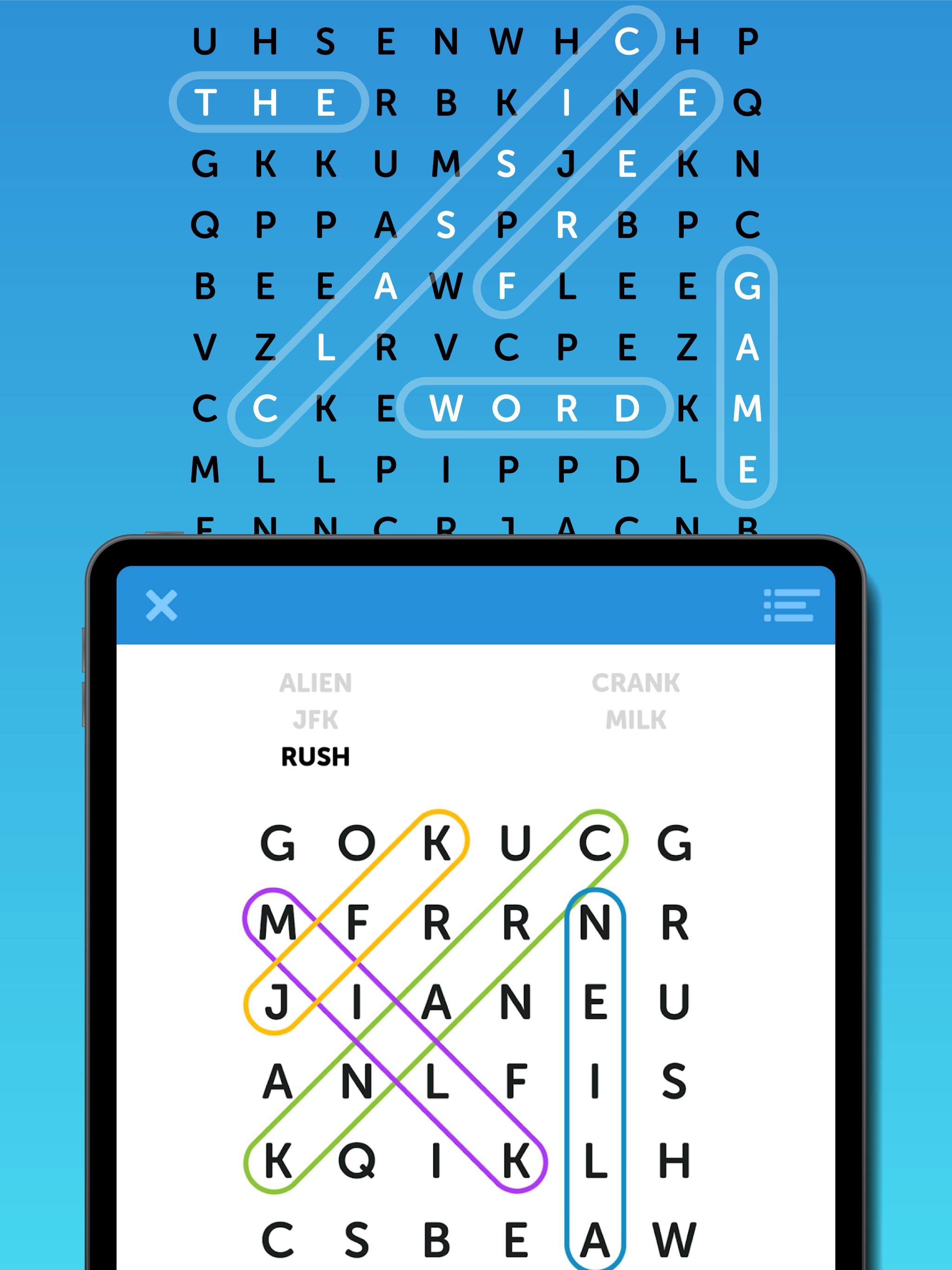 Simple Word Search Puzzles screenshot 6