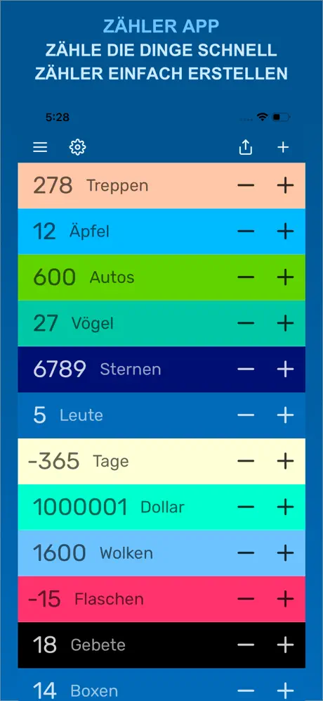 Zähler - Tally Counter