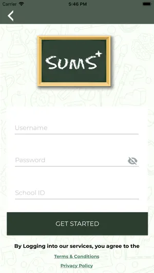 SUMS Application screenshot 3