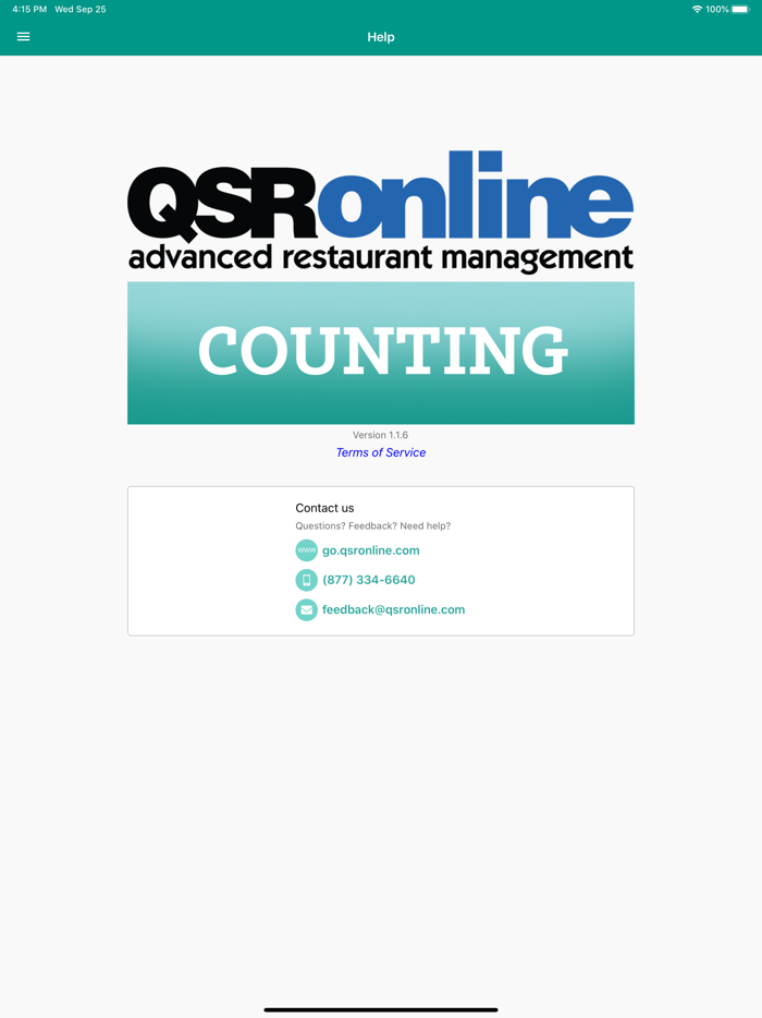QSROnline Counting