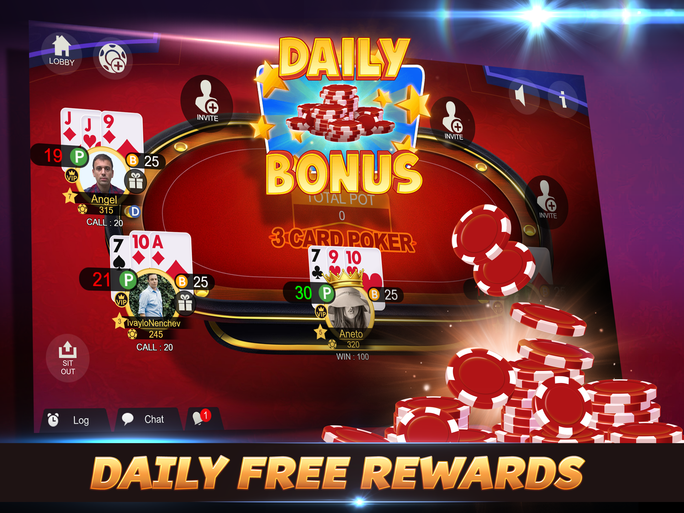 Svara - 3 Card Poker Online