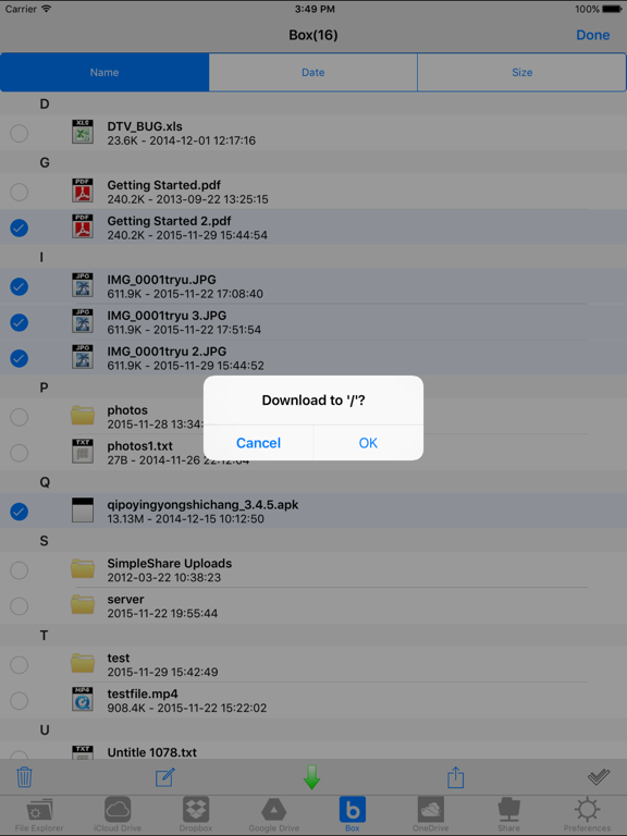 Screenshot #6 pour Cloud File Explorer