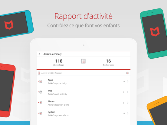 Screenshot #4 pour Safe Family : Temps d'écran